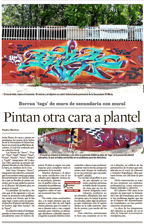 Pintan otra cara a plantel