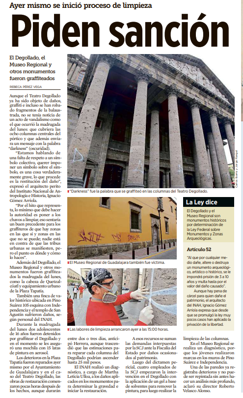 Piden sanción