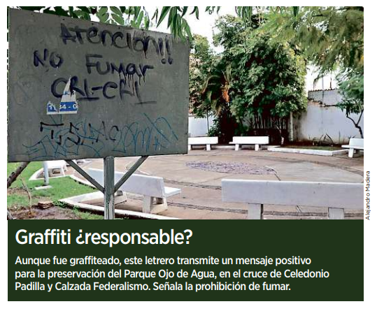 Graffiti ¿responsable?